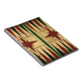 Antique Backgammon Game Board von Ethan Harper Notizblock (Rechte Seite)