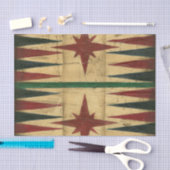 Antique Backgammon Game Board von Ethan Harper Seidenpapier (Handwerk)