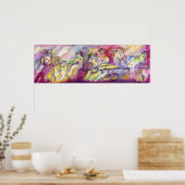 ANTIQUE BAKCHANALSZENE MIT MUSIK POSTER (Küche)