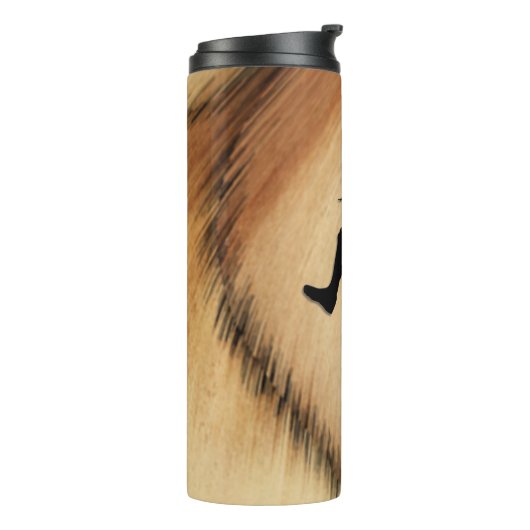 Antique Baseball Player Pitcher Windup Thermosbecher (Nach links gedreht)