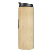 Antique Baseball Player Pitcher Windup Thermosbecher (Nach rechts gedreht)