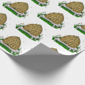 Antique Beehive Geschenkpapier (Ecke)