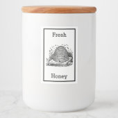 Antique Beehive Honey Lebensmitteletikett (Vorderseite)
