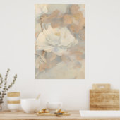 Antique Beige Vintage Pattern Decorative Poster 3  (Küche)