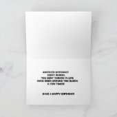 ANTIQUE BIRTHDAY CARD KARTE (Innenseite)