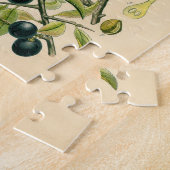 Antique Blackthorn Botanische Print Blume Berry Puzzle (Seite)