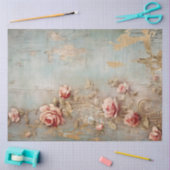 Antique Blue Romance Design Serie 14 Seidenpapier (Basteln)