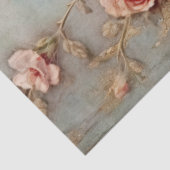 Antique Blue Romance Design Serie 14 Seidenpapier (Ausschnitt)