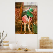 Antique - Bonnets Poster (Küche)