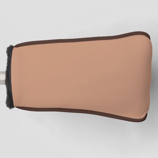 Antique Brass Golf Headcover (Vorderseite)