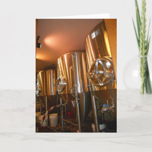 "Antique Brewhouse Brewers" Geburtstagskarte Karte