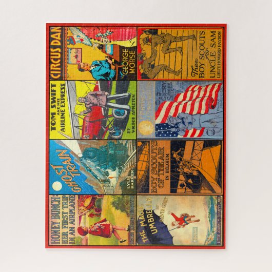 ANTIQUE BUCHDECKEN PUZZLE (Vertikal)