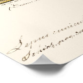 Antique Bunny Rabbit Color Etwas Poster (Ecke)