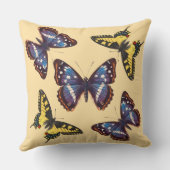 Antique Butterfly  Kissen (Rückseite)