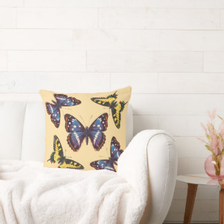 Antique Butterfly  Kissen