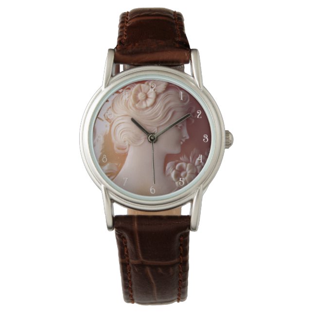 Antique Cameo Armbanduhr (Vorderseite)