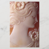 Antique Cameo Briefpapier (Vorderseite)