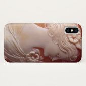 Antique Cameo Case-Mate iPhone Hülle (Rückseite (Horizontal))