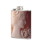 Antique Cameo Flachmann (Links)