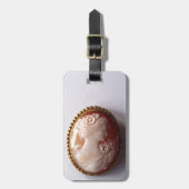 Antique Cameo Gepäckanhänger (Vorderseite vertikal)