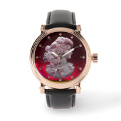 ANTIQUE CAMEO, LADY MIT GRABEN UND GRAPEVINEN ARMBANDUHR (Vorderseite)