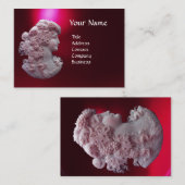 ANTIQUE CAMEO, LADY MIT GRABEN UND GRAPEVINEN VISITENKARTE (Vorne/Hinten)