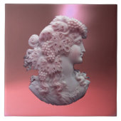 ANTIQUE CAMEO, LADY MIT GRAPEN FLIESE (Vorderseite)