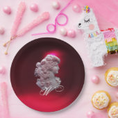 ANTIQUE CAMEO, LADY MIT GRAPEN MONOGRAM PAPPTELLER (Party)