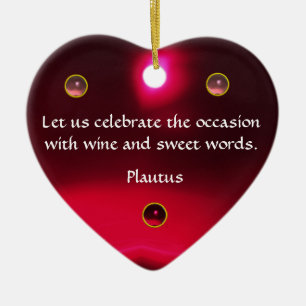 ANTIQUE CAMEO, LADY MIT GRAPEN WEINQUOTEN HERZ KERAMIKORNAMENT