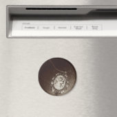 Antique Cameo Magnet (In Situ (Geschirrspüler))