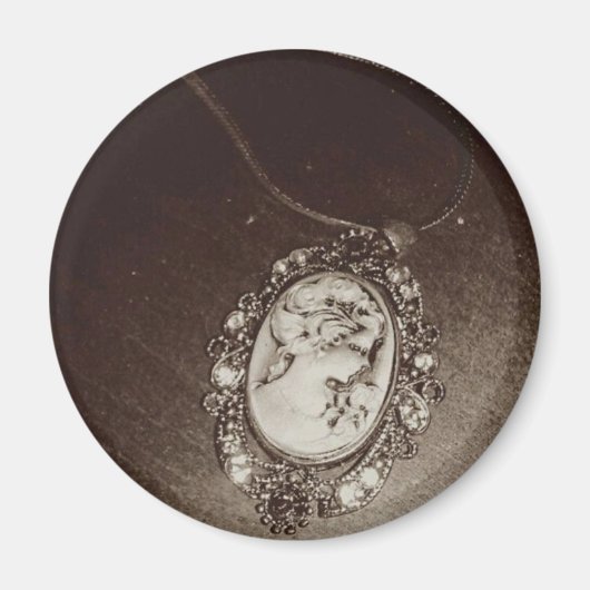 Antique Cameo Magnet (Vorne)