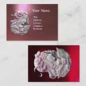 ANTIQUE CAMEO, MONDLADY OF NIGHT with OWT Visitenkarte (Vorne/Hinten)
