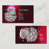 ANTIQUE CAMEO, MOONLADY DER NACHT MIT EIGENEM MONO VISITENKARTE (Vorne/Hinten)