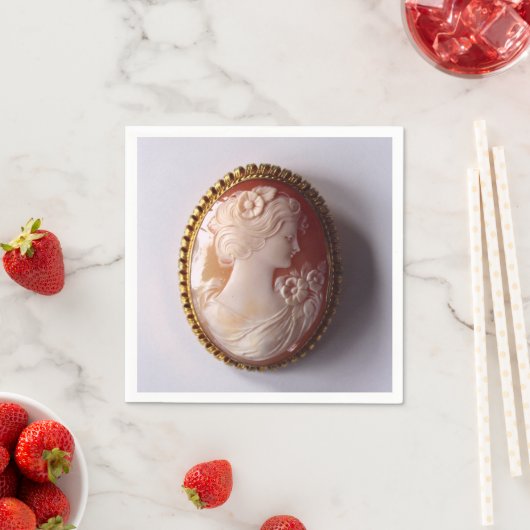 Antique Cameo Serviette (Beispiel)
