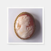 Antique Cameo Serviette (Vorderseite)