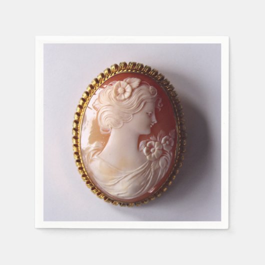 Antique Cameo Serviette (Vorderseite)