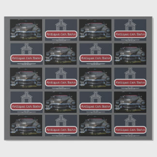 Antique Car Barn Geschenkpapier