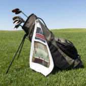 Antique Car Barn - Golf Handtuch - '54 Packard (Gras)