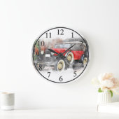 Antique Car Große Wanduhr (Zuhause)