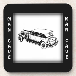Antique Car Man Cave Collectious Untersetzer