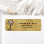 Antique Celest Globe Not leidende BG-Rücksendeadre (Insitu)