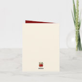 Antique Child Dolls Sweet Couple Card Karte (Rückseite)