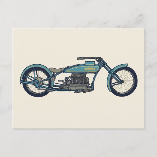 Antique Chopper II Postkarte (Vorderseite)
