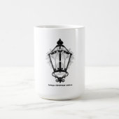 Antique Christmas Lantern T-Shirt Kaffeetasse (Mittel)