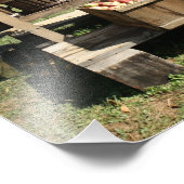 Antique Cider Press Fotodruck (Ecke)