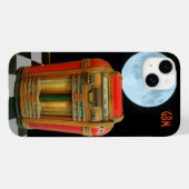 Antique Classic Jukebox mit Full Blue Moon Case-M Case-Mate iPhone Hülle (Rückseite (Horizontal))
