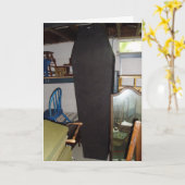 "Antique Coffin" Hallowe’en Card Karte (Gelbe Blume)