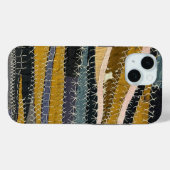 Antique Crazy Quilt phone case (Rückseite (Horizontal))