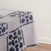 Antique Delft Tile Blue: Klassisches niederländisc Tischdecke (Beispiel)