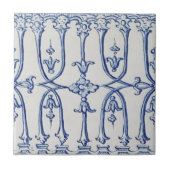 Antique Delft Tile Decorative Grille Fliese (Vorderseite)